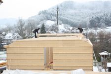 Construction neuve d'une maison à ossature bois