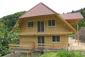 New construction of a NUR-HOLZ Black Forest house