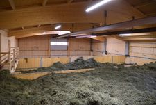 Hay drying hall in NUR-HOLZ construction