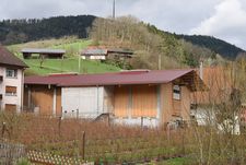 Hay drying hall in NUR-HOLZ construction