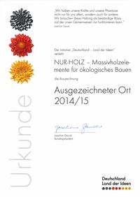 Land der Ideen - Ausgezeichneter Ort