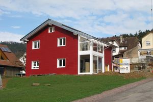 Construction neuve d'une maison à ossature bois