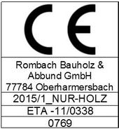 CE mark for NUR-HOLZ