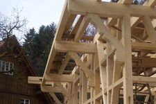 Reconstruction du bâtiment de la ferme