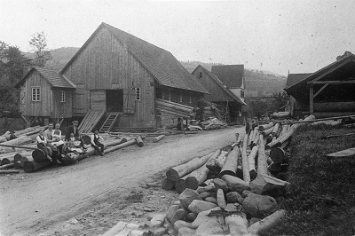Site de production actuel dans les années 1930